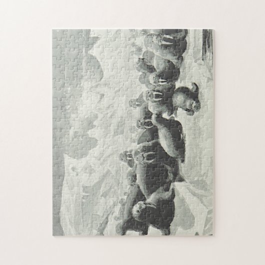  Kijk Walrus Herd Puzzle Legpuzzel (Verticaal)