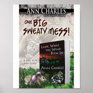 Kijk wat de wind in poster doet van Ann Charles