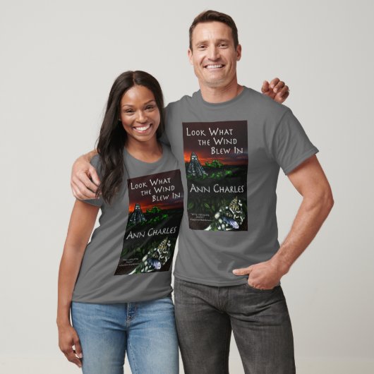 Kijk wat de wind in T-shirt van Ann Charles (Unisex)