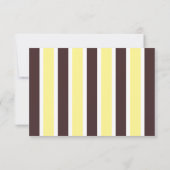 Kijk wat er bijna verschuldigd is! Yellow Owl Bedankkaart (Achterkant)