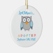 Kijk wat er op Aangepaste wijze is geadopteerd Keramisch Ornament (Rechts)