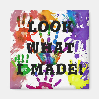 Kijk wat ik gemaakt heb! magneet