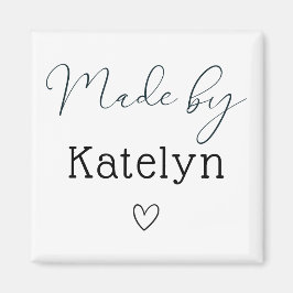 Kijk wat ik gemaakt heb van persoonlijke magneet