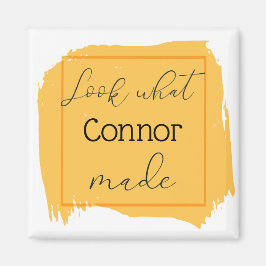 Kijk wat ik gemaakt heb van persoonlijke magneet