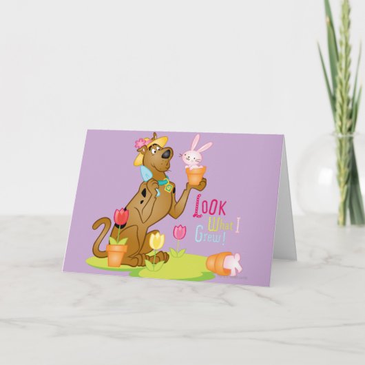 Kijk wat ik heb gekweekt feestdagen kaart (Voorkant)