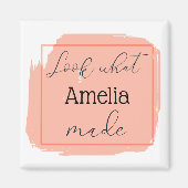 Kijk wat ik persoonlijk heb gemaakt magneet (Voorkant)