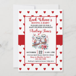 Kijk, Whooo heeft een Baby Kaart