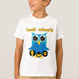 Kijk Whoo's 2 Verjaardag Tshirts en Gifts