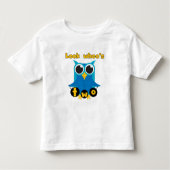 Kijk Whoo's 2 Verjaardag Tshirts en Gifts (Voorkant)