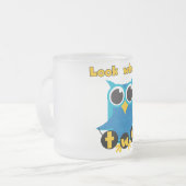 Kijk Whoo's 2 Verjaardag Tshirts en Gifts Matglas Koffiemok (Voorkant links)