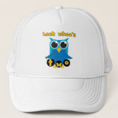 Kijk Whoo's 2 Verjaardag Tshirts en Gifts Trucker Pet (Voorkant)