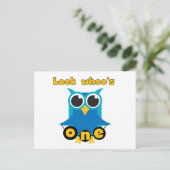 Kijk wie 1 Tshirts en geschenken heeft Briefkaart (Staand voorkant)