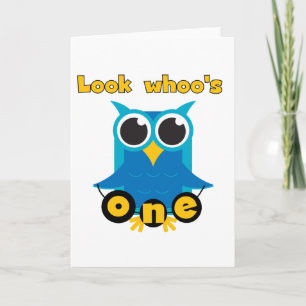 Kijk wie 1 Tshirts en geschenken heeft Kaart