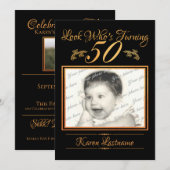 Kijk Wie 50 Foto Oranje Kaart (Voorkant / Achterkant)