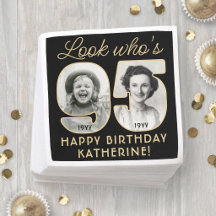 Kijk wie 95 is Zwarte & Gouden Verjaardag 2 Foto