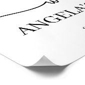 kijk wie er 66 Photo Collage party teken is Poster (Hoek)