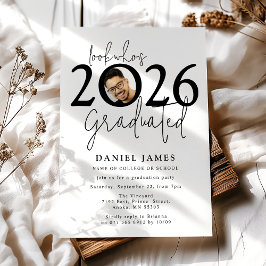 Kijk wie er is afgestudeerd Foto Afstudeerfeest Kaart