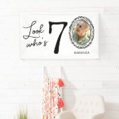 Kijk wie er zeventig is Foto 70e verjaardag Spandoek (Insitu)