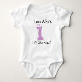 Kijk Wie is 1  verjaardag Tshirt (Voorkant)