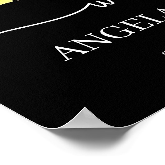 Kijk wie is 21 Happy 21st verjaardag foto's collag Poster (Hoek)