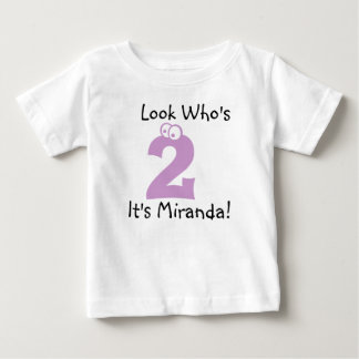 Kijk Wie is 2 verjaardag Tshirt