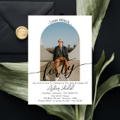 Kijk Wie is 40 Modern Eenvoudig 40ste Verjaardagsf Kaart