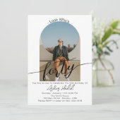 Kijk Wie is 40 Modern Eenvoudig 40ste Verjaardagsf Kaart (Staand voorkant)