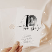 Kijk wie is 40 Moderne Eenvoudige 40e Verjaardag Kaart