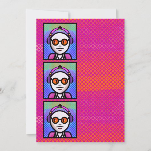 Kijk Zie en Shades Kaart (Voorkant)