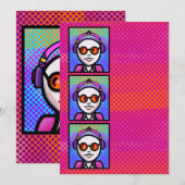 Kijk Zie en Shades Kaart (Voorkant / Achterkant)