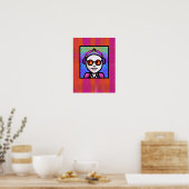Kijk Zie in Schaduwen Poster (Keuken)