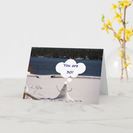 KIJK ZO GOED OP 30 IK KAN WEL EENS WETEN KAART (Gele Bloem)