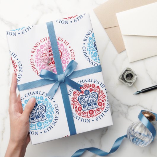 KIJKCHARLES III CORONATIEMODEL CADEAUPAPIER (Geschenken)