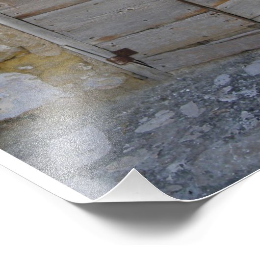 Kijkdeur Foto Afdruk (Hoek)