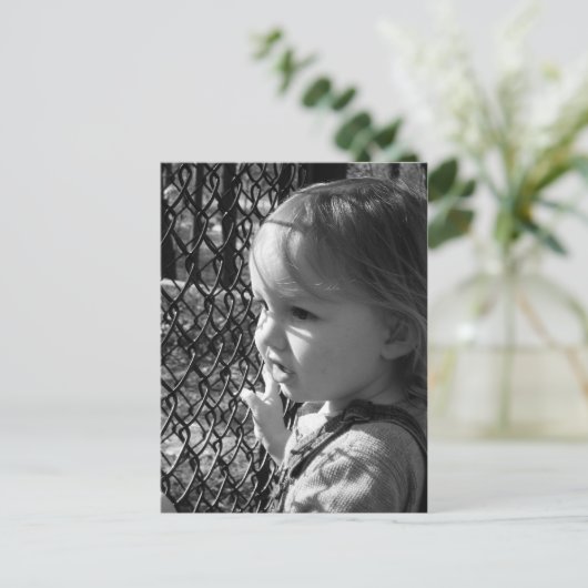 kijken briefkaart (Staand voorkant)