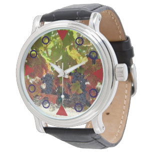 Kijken - Druivenstokken Horloge