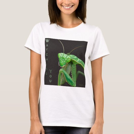 Kijken - Groene versie T-shirt (Voorkant)