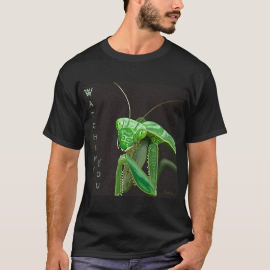 Kijken - Groene versie T-shirt (Voorkant)