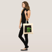 Kijken - Groene versie Tote Bag (Voorkant (model))