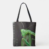 Kijken - Groene versie Tote Bag (Achterkant)