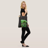 Kijken - Groene versie Tote Bag (Op model)