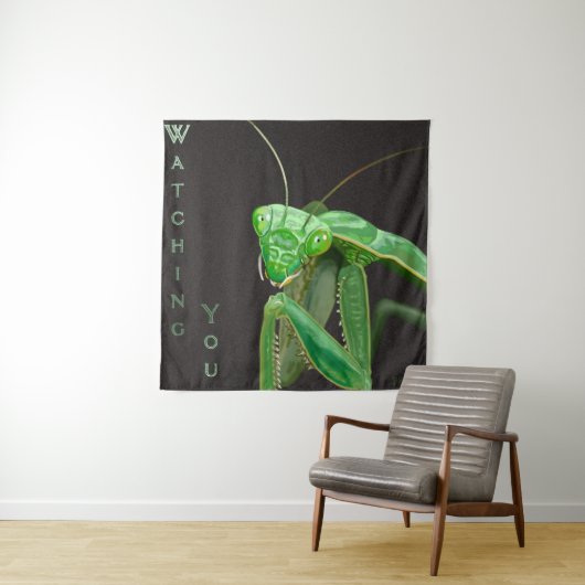 Kijken - Groene versie Wandkleed (In situ)