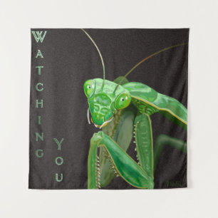 Kijken - Groene versie Wandkleed