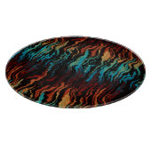 Kijken in het vuur abstract snijplank (Hoek)