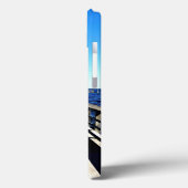 Kijken naar beneden de pier iPhone hoesjes (Achterkant / Links)