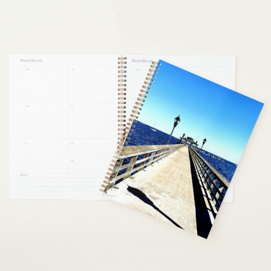 Kijken naar beneden de pier planner (Display)