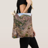 Kijken naar beneden Zeven Herfsten trap Canvas tas (Dichtbij)