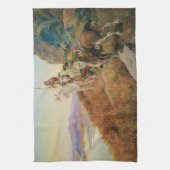 Kijken naar de boten van de blanke man door OC Sel Theedoek (Verticaal)