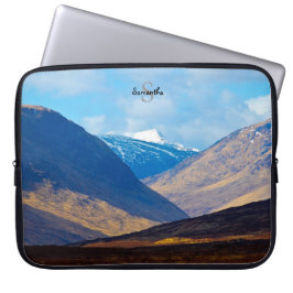 Kijken naar de glen Etive Neopree-laptophoes Laptop Sleeve
