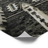 Kijken naar de hemel op het Poster van Christchurc (Hoek)